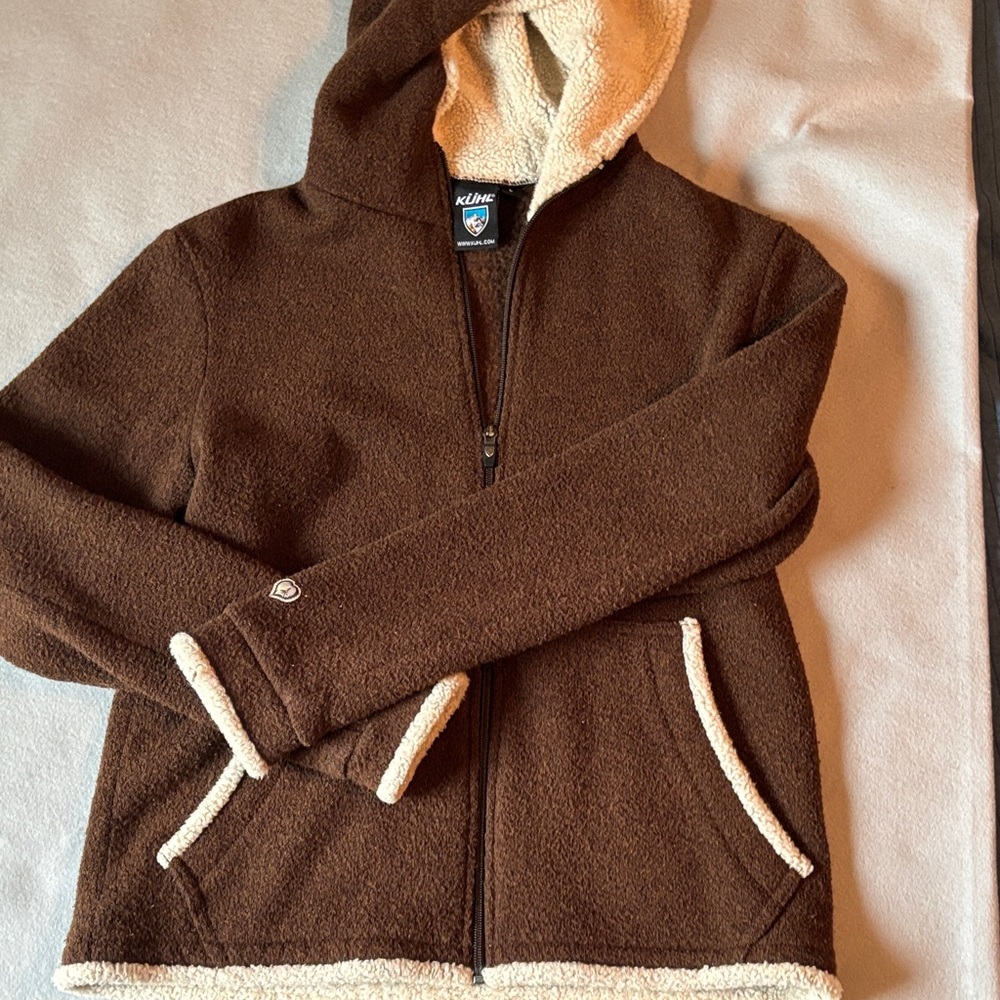 Kuhl Full Zippered "Alfpaca" Fleece Hoodie